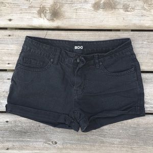 Urban Outfitters BDG Black Denim Shorts